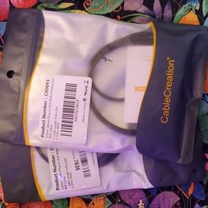 3.5mm stereo to XLR male 3 feet cable black set of 2